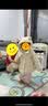 戴维贝拉（DAVE＆BELLA）女童外套休闲儿童棉服连帽小童上衣加厚宝宝衣服冬装新款幼儿外衣 米色【现货】 110 cm（建议身高100-110cm） 实拍图