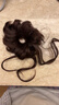 向晚假发包发绳龙须丸子头假发花苞头假发发圈盘发神器包蓬松千金头饰 实拍图