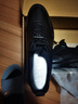 骆驼（CAMEL）男士套脚快穿牛皮商务休闲运动皮鞋 G14A220724 黑色 42 实拍图