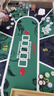 妙记德州扑克桌布垫绒布加厚橡胶防滑棋牌麻将桌垫台布台MJ8115 实拍图