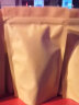 网诺磨砂方窗牛皮纸袋自立茶叶包装袋自封袋礼品食品瓜子干果袋子 12*20+3cm【50只装】 实拍图