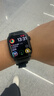 Apple/苹果 Watch Series 10 智能手表GPS款46毫米亮黑色铝金属表壳黑色运动型表带S/M MX263CH/B 实拍图