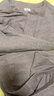 宜而爽 男女士情侣100%全棉秋衣秋裤套装圆领打底纯棉毛衫纯棉保暖内衣 男款 深麻灰 2XL 实拍图