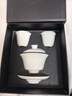 苏氏陶瓷（SUSHI CERAMICS）羊脂玉瓷聚香三才盖碗两杯小套装 实拍图