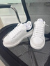 百丽2025新款厚底小白鞋女学生商场同款撞色板鞋Z2U1DCM5 黑尾翼 35 实拍图