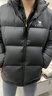 骆驼（CAMEL）【小太阳】户外羽绒服鸭绒加厚羽绒衣经典时尚防风保暖运动外套 砚墨灰/幻影黑,A33CAPN163J 男女 L 实拍图