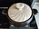 爱仕达（ASD）砂锅煲汤炖锅耐高温家用陶瓷煲仔饭沙锅燃气灶明火专用3.5升 实拍图