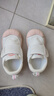 牧童幼儿园鞋春秋款室内鞋男童防撞学步鞋女宝宝小白鞋 白桃粉1 24 实拍图
