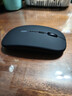 英菲克（INPHIC）M1无线鼠标可充电办公蓝牙三模电量显示静音便携适用于惠普华硕苹果IPAD笔记本电脑无限轻音 【蓝牙三模电量显示版-无线轻音】Ty-C充电磨砂黑 实拍图