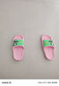 LA CHAPELLE HOMME男女儿童室内居家防滑洗澡软底可爱卡通凉拖鞋 粉色 28-29 实拍图