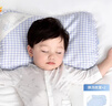 良良婴儿枕头3-6岁宝宝透气儿童幼儿园护型枕蓝格萌虎1.0版本(双枕套) 实拍图