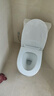 东鹏（DONGPENG）马桶家用坐便器虹吸节水隔臭低噪大冲力抽水连体陶瓷座便器 W6091【节水大冲力+易洁釉面】 400mm 实拍图