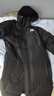 冬款中长款羽绒服男士大码冬季过膝加厚连帽情侣女款冬装外套 黑色 XL 建议125到140斤 实拍图
