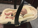 怡戈（Ekobebe）小元宝新生婴儿提篮式儿童安全座椅汽车用宝宝便携车载提篮奶酪白 实拍图