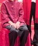 俞兆林母亲节礼物中老年女装色外套妈妈夹克风衣老年人 Y243U3019 实拍图