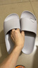 朴西eva室内静音夏季女士拖鞋软底凉拖鞋居家浴室洗澡防滑情侣拖鞋女 岩石灰【简约大气】 42-43 实拍图