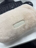 小熊（Bear）热水袋2025年新品暖水袋充电热暖宝女生毛绒电热宝暖手宝暖宫 【0析出+高密度PVC】杏黄 实拍图