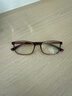 普莱斯（pulais）老花镜女 进口防蓝光高清时尚便携老花眼镜男8092 茶色400度 实拍图