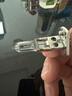 欧司朗（OSRAM）汽车灯泡大灯远光灯近光灯卤素灯亮白蓝H1 【4000K】12V 55W 实拍图