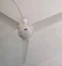 美的（Midea） 吊扇家用客厅电风扇轻音钢叶大风力宿舍工厂楼顶扇吸顶风扇 风扇踏青放价 白色 FC140-BA（56寸/1.4米）+无极调速器 实拍图