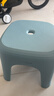 禧天龙（Citylong）家用塑料凳板凳 简约耐磨加厚儿童凳 浴室凳子 节节方凳 石青 实拍图