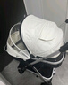 纽贝耳newber婴儿车 婴儿推车 婴儿车0-3岁用折叠可坐可躺带减震 可换向 黑白+安全座椅 实拍图