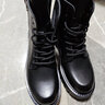 XO男士马丁靴男【牛皮】2025秋冬男靴高帮英伦靴子男鞋休闲鞋子男鞋 32991黑色【经典时尚】 40 实拍图