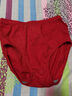 AB【3条】女精梳棉质高腰抗菌三角裤舒适透气妈咪裤L640 大红1条+粉色1条+肤色1条 /共 3条 2XL 实拍图