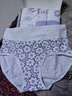 浪莎（LangSha）紫色系女士短裤纯棉裆透气三角裤4条情人节少女学生纯欲女内裤 实拍图