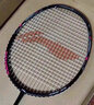 李宁（LI-NING）羽毛球拍雷霆小钢炮黑色全碳素专业进攻型单拍4U已拉线AYPT307-4 实拍图