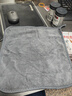 擦车专用毛巾高级洗车专用毛巾加厚强吸水不掉毛无痕擦车布擦车巾 一条装星空灰-强力吸水+不伤车漆 专业擦车巾（小号）30*30cm 实拍图