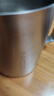 美厨（maxcook）316不锈钢水杯 双层泡茶杯口杯儿童学生带盖手柄400ml  MCB1112 实拍图