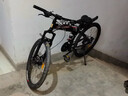 凤凰（Phoenix） 凤凰自行车可折叠山地车路虎男士成年人变速女式越野公路单车 条轮黑红/折叠双避震/全竞速轴承 26寸24速【参考：158-188cm】 实拍图