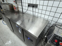 志高（CHIGO）冷藏工作台奶茶店设备全套水吧台不锈钢保鲜平冷操作台冰柜 厨房冰箱商用保鲜工作台 1.5M-0.6M-0.8M双温【-18°|数显】 【不锈钢内层架】店长推荐 实拍图