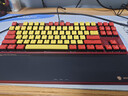黑峡谷（Hyeku）X3 87键有线/无线双模电竞机械游戏键盘办公PBT键帽凯华BOX新轴附卡扣腕托 龙舌兰日出 玫瑰红轴 实拍图