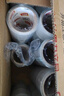 得力(deli)封箱胶带透明大卷/打包胶带 60mm*40y(36.6米) 60卷/箱 办公用品 JD416 实拍图