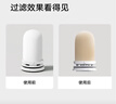 米家龙头净水器2水龙头过滤器家用自来水滤水器前置过滤器三出水可清洗滤芯 一机四芯 实拍图