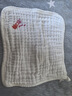 洁丽雅（Grace）A类纯棉6层纱布口水巾5条装婴儿小毛巾方巾宝宝精梳棉手绢手帕 实拍图