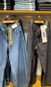 优衣库男装女装直筒牛仔裤/水洗产品25秋冬新款合作款系列479816 63 天蓝色 38 /180/96B 实拍图