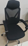 黑白调P4 Pro人体工学电脑椅子办公椅可躺午休椅电竞椅久坐舒适老板椅 霜白(2D腰托+155°带脚托可躺） 实拍图