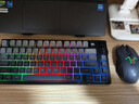炫银狐K920无线蓝牙双模机械手感键盘鼠标游戏电竞发光办公台式笔记本电脑通用 极昼【键盘+鼠标】 实拍图