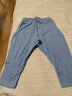 优衣库婴幼儿宝宝紧身裤/7分打底裤宽松款仿牛仔弹弹裤473632 63 天蓝色 120 实拍图