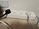 公牛（BULL）分控插座/插线板/插排/排插/接线板/宿舍家用桌面拖线板  3C认证  4位分控全长1.8米 独立开关 实拍图