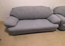 乔乐思沙发套罩双人全包万能套四季通用弹力懒人沙发罩防尘罩防猫抓盖布 兰落灰【加厚防猫抓】 三人L码(190-230cm) 实拍图