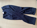 迪卡侬卫裤运动裤子男秋冬跑步健身直筒裤抓绒保暖休闲长裤深蓝4974304 实拍图