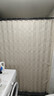 美居客 隐形折叠浴帘免打孔防水防霉浴室隔断淋帘帘单帘1.5*2.0m(米白) 实拍图
