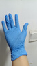 塞莫诗一次性丁腈手套 防水耐污耐油 1000只/箱 蓝色N902BL 中号M码 实拍图