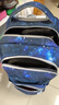 京商（Kyosho）拉杆书包小学生男孩女生儿童大容量可爬楼初中双肩可背可手提 18寸浅蓝星空 实拍图