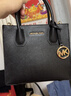 MICHAEL KORS【李佳琪直播间同款】礼物MK女包MERCER风琴包中号黑色 实拍图