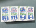 QQ星伊利原生DHA儿童高钙纯牛奶尝鲜装125ml*4盒 试饮装 实拍图